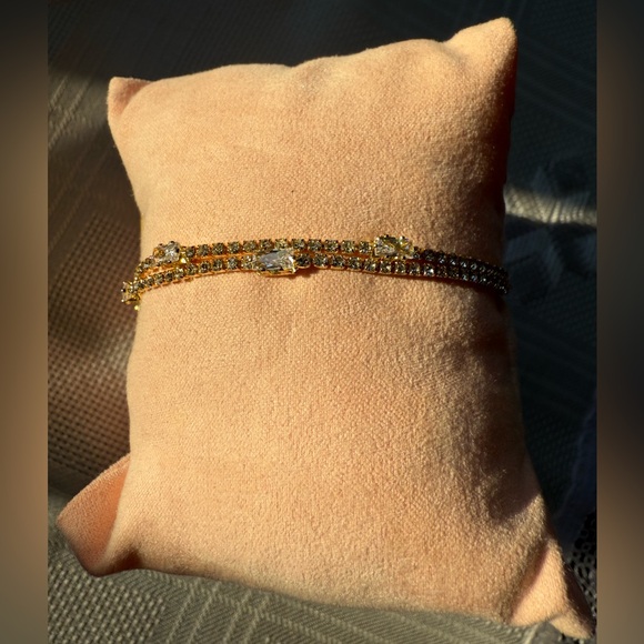 House of Harlow 1960 Jewelry - House of Harlow 1960 Gold Tone Bracelet